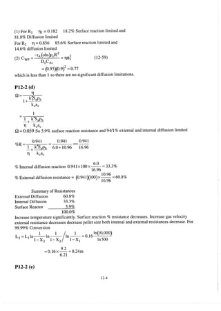 Resolução fogler 4ed.