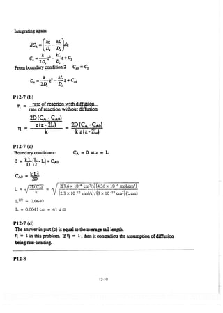 Resolução fogler 4ed.