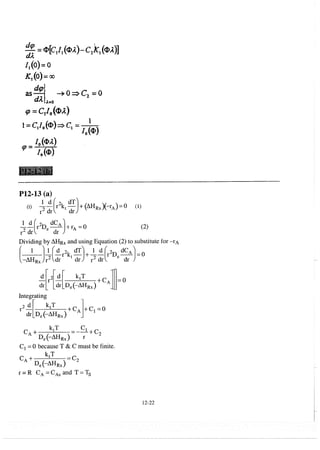 Resolução fogler 4ed.
