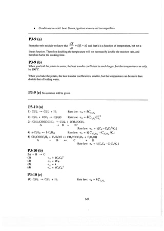 Resolução fogler 4ed.