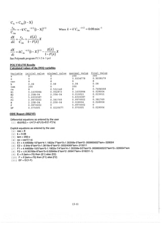 Resolução fogler 4ed.