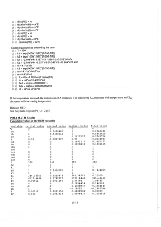 Resolução fogler 4ed.