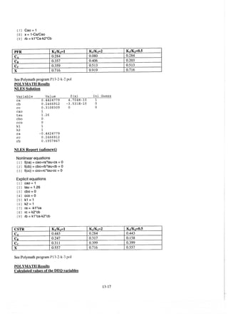 Resolução fogler 4ed.