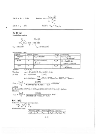 Resolução fogler 4ed.