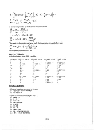 Resolução fogler 4ed.