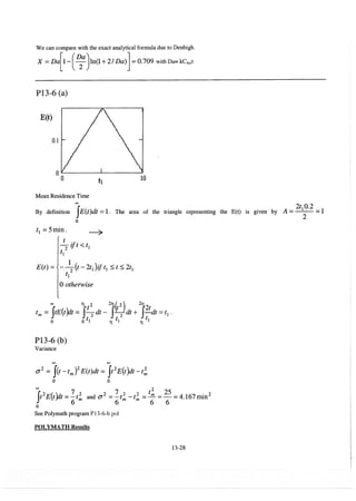 Resolução fogler 4ed.