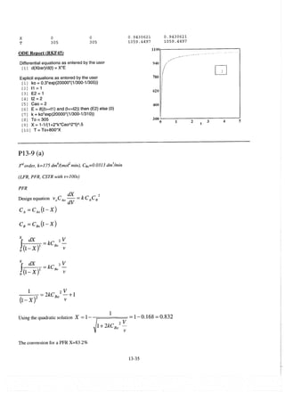Resolução fogler 4ed.