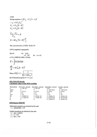 Resolução fogler 4ed.