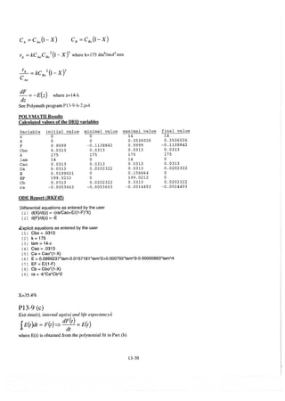 Resolução fogler 4ed.