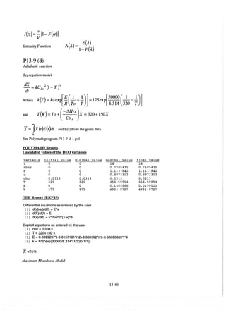 Resolução fogler 4ed.