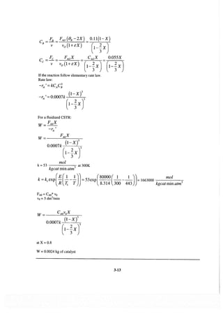 Resolução fogler 4ed.