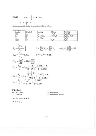 Resolução fogler 4ed.