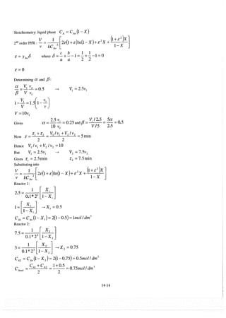 Resolução fogler 4ed.