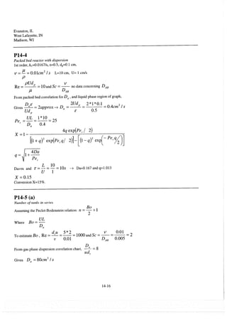 Resolução fogler 4ed.