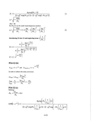 Resolução fogler 4ed.