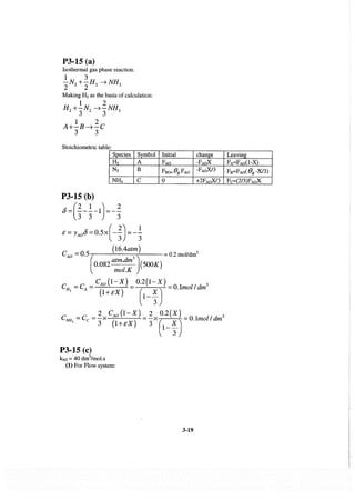 Resolução fogler 4ed.