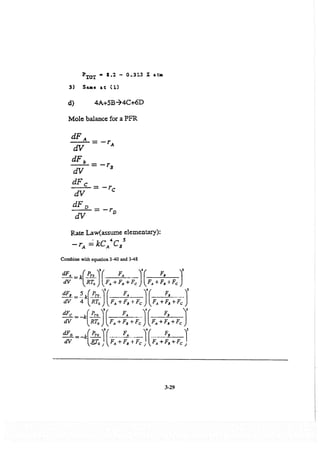 Resolução fogler 4ed.