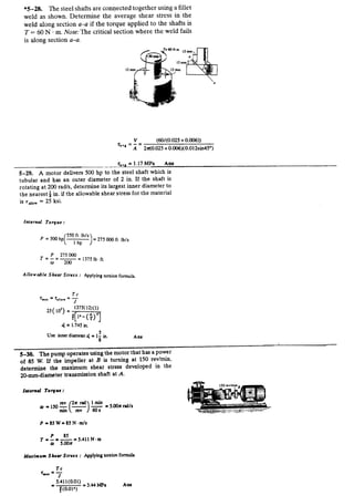 Resolução hibbeler 5ª ed   cap 5