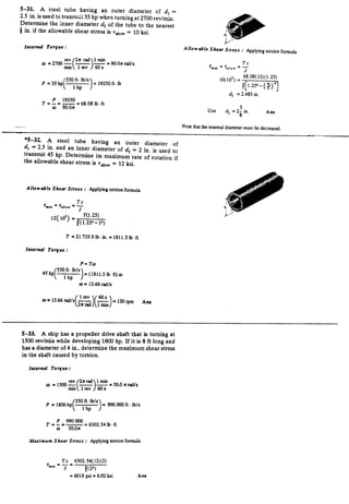 Resolução hibbeler 5ª ed   cap 5