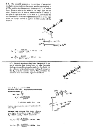 Resolução hibbeler 5ª ed   cap 5
