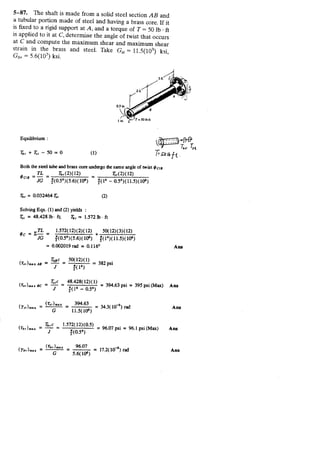 Resolução hibbeler 5ª ed   cap 5