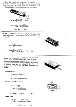 Resolução hibbeler 5ª ed   cap 5
