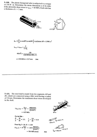 Resolução hibbeler 5ª ed   cap 5