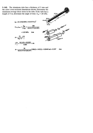 Resolução hibbeler 5ª ed   cap 5