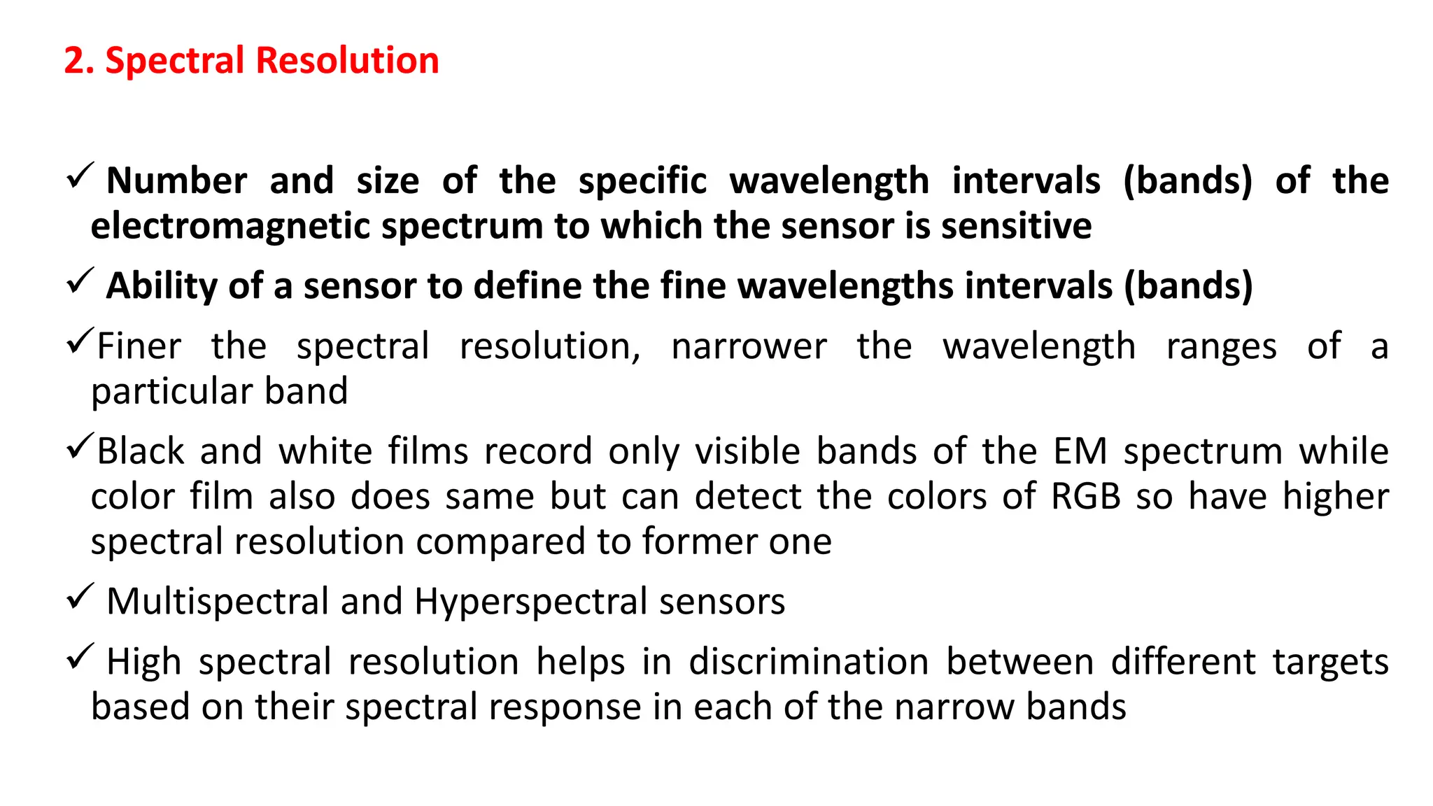 Resolution.pptx remote sensing resolution PPT