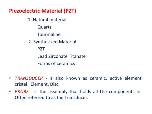 Peizolelectric Sensors Explained