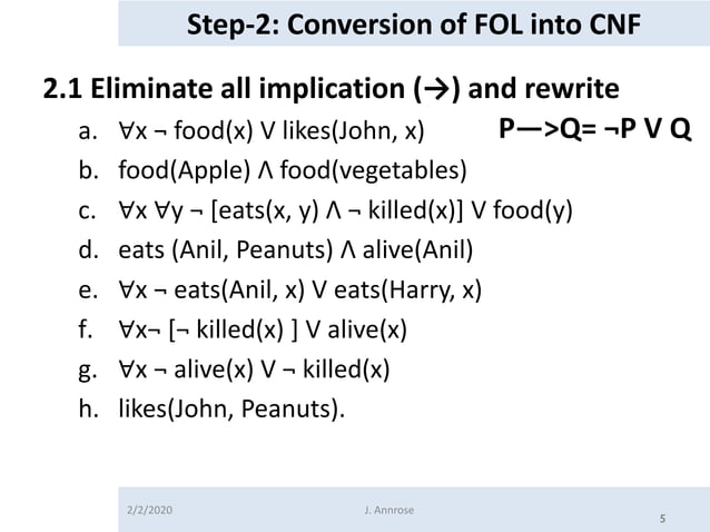 Resolution,forward backward chaining | PPTX