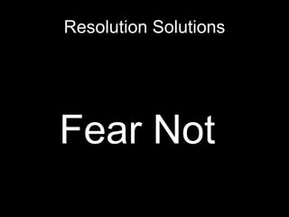 Resolution Solutions ,[object Object]