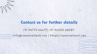 Contact us for further details
 