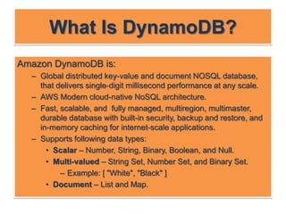 Resolve issues with throttled dynamo db tables | PPT