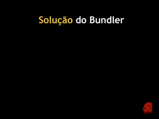 Solução do Bundler 
 