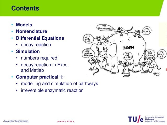 Modelling with differential equations