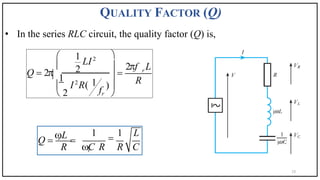 Quality Factor Formual Rlc Resonance.pptx