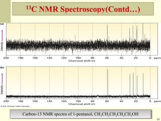 23
Carbon-13 NMR spectra of 1-pentanol, CH3CH2CH2CH2CH2OHCarbon-13 NMR spectra of 1-pentanol, CH3CH2CH2CH2CH2OH
 