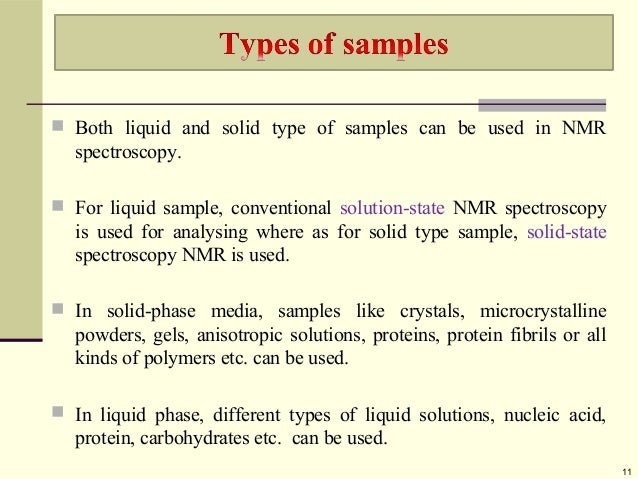 types of spectroscopy