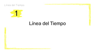 Línea del Tiempo
Línea del Tiempo
1
 