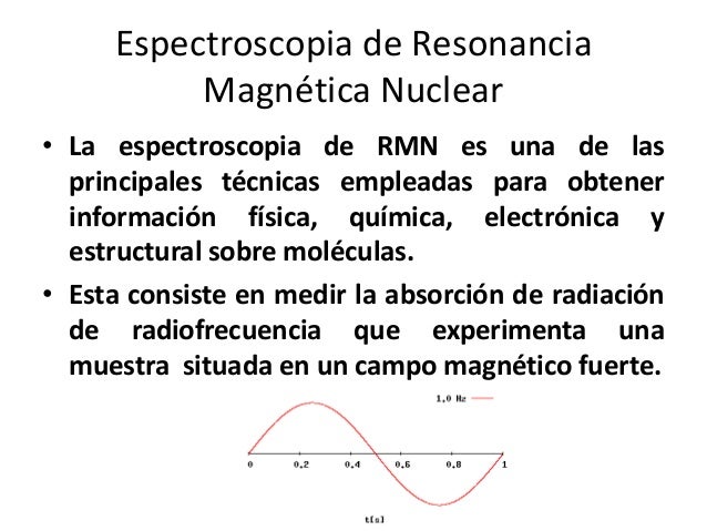Resonancia magnética nuclear