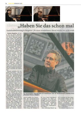 14   GEZEITENKONZERTE 2012
 