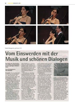 22    GEZEITENKONZERTE 2012




Emder Zeitung vom 3. Juli 2012, S. 8
 