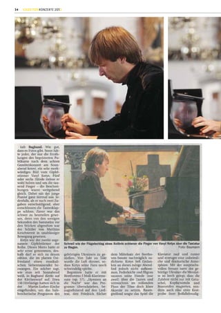 34   GEZEITENKONZERTE 2012
 