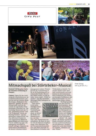 GEZEITENKONZERTE 2012           45




      Emder Zeitung
      vom 23. Juli 2012, S. 5
 