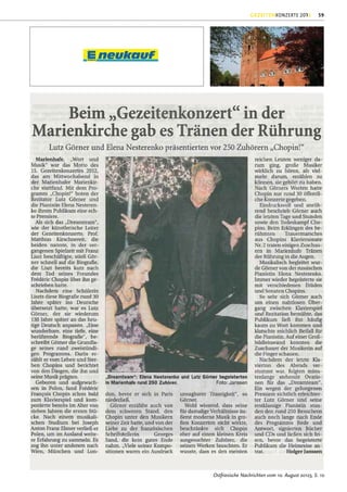 GEZEITENKONZERTE 2012            59




Ostfriesische Nachrichten vom 10. August 20123, S. 10
 