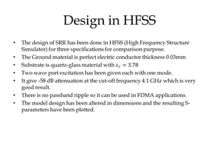Design in HFSS

 