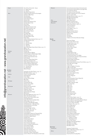 info@grandvacation.net - www.grandvacation.net