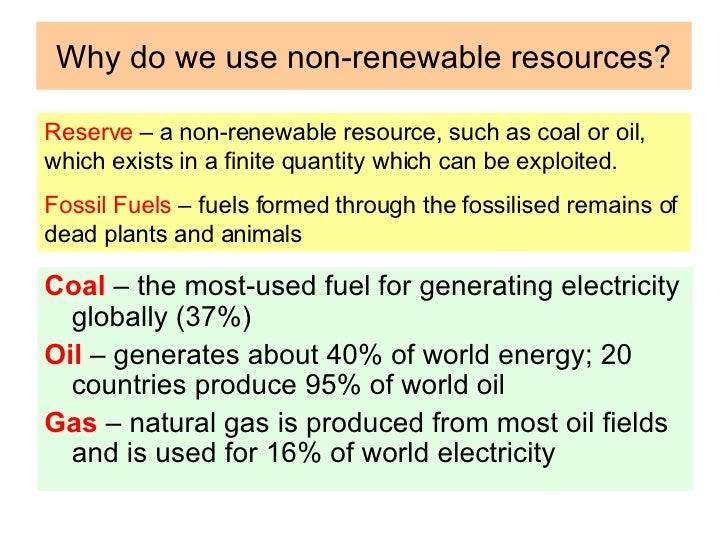Why Is Natural Gas A Non Renewable Resource Why Is Natural Gas A Non Renewable Resource