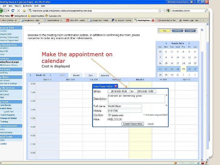 Create A Meeting Room Schedule For Business Create A Meeting Room Schedule For Business